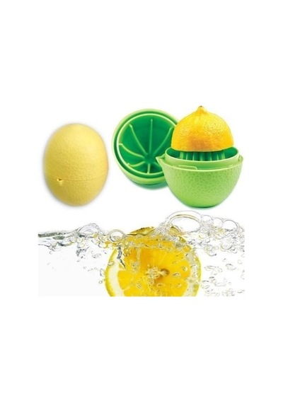 Büro Ev Ofis Mutfağı İçin Kapaklı Hazneli Hijyenik Sıkıcı Kolay Limon Sıkacağı Diğer