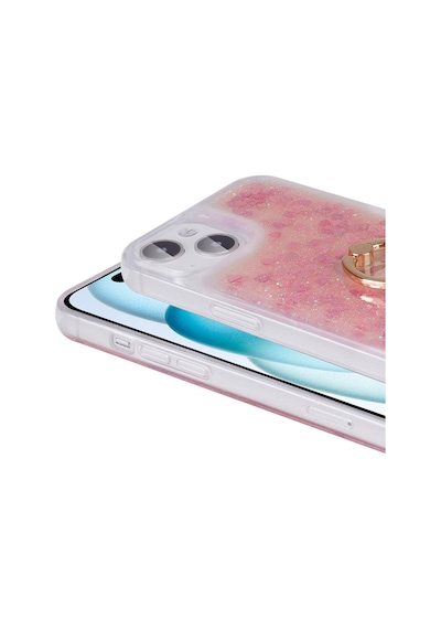 Apple iPhone 15 Plus Uyumlu Klfs Milce Kılıf-mor Mor