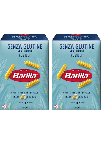 Barilla Glutensiz Fusilli Makarna 400 Gr X 2 Adet