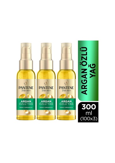 Yoğun Bakım Ürünü Argan Yağı 100 Ml 3lü Paket Diğer