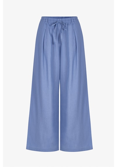 Penti Koyu Mavi Linen Pantolon