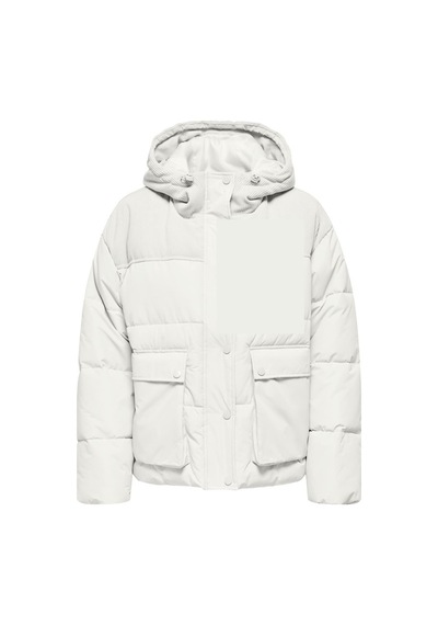Only Sadıe Cort Mıx Puffer Kadın Mont 15292632 Krem