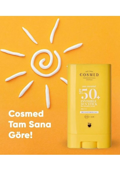 Cosmed Sun Essential Invisible Sun Stick SPF50+ 20 G