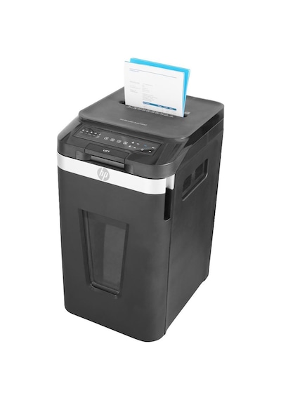 Hp Pro Shredder Auto 400cc Otomatik Beslemeli 400 Sayfa Evrak İmha Makinesi-p4-çapraz Kesim-4x12mm-53lt