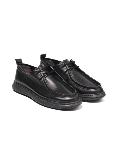 Black Safari Oxford Klasik Erkek Diğer Ka-26y-e15303 John May Mars Shoe Siyah