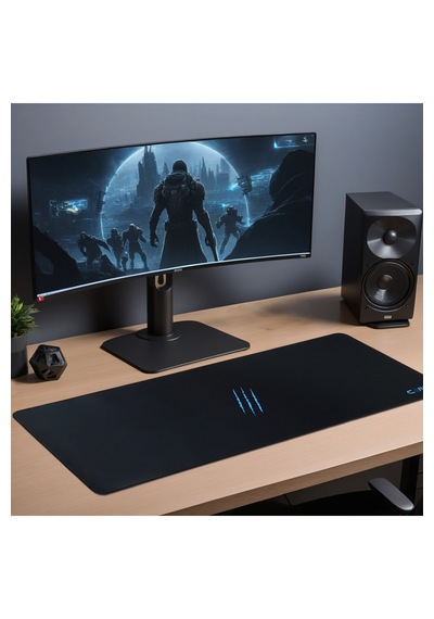 Soft 80x30cm Mikrofiber Yüzey - 3mm Kalınlık - 360 Derece Dikiş - Xl Mousepad