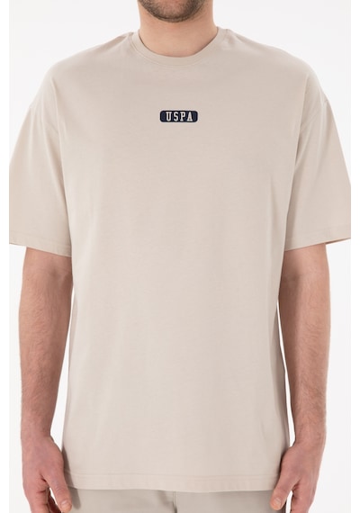 U.S. Polo Assn. Erkek Oversize Fit Bisiklet Yaka Taş Tişört 50305923-VR049 U.S. Polo Assn. Erkek Oversize Fit Bisiklet Yaka Taş Tişört 50305923-VR049