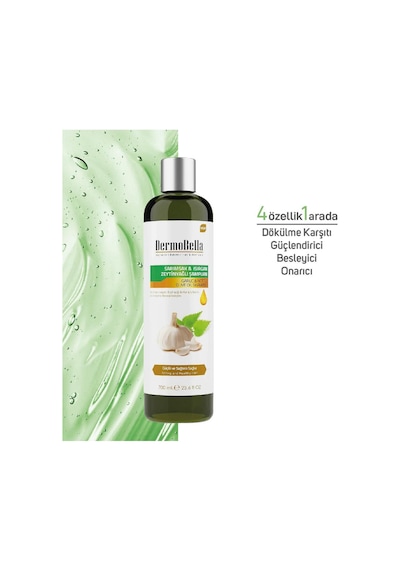 Dermo Bella Sarımsak & Isırgan & Zeytinyağlı Şampuan 700 ML