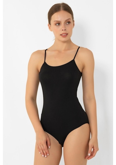 Miorre Modal Ince Askılı Çıtçıtlı Body