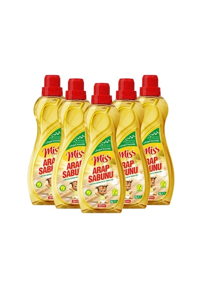 Miss Arap Sabunu 5'Li 1000 Ml Ekonomik Paket