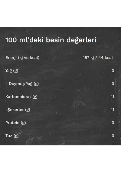 %100 Elma Suyu 1 L