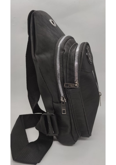İpek Body Bag Unisex Çapraz Çanta Siyah