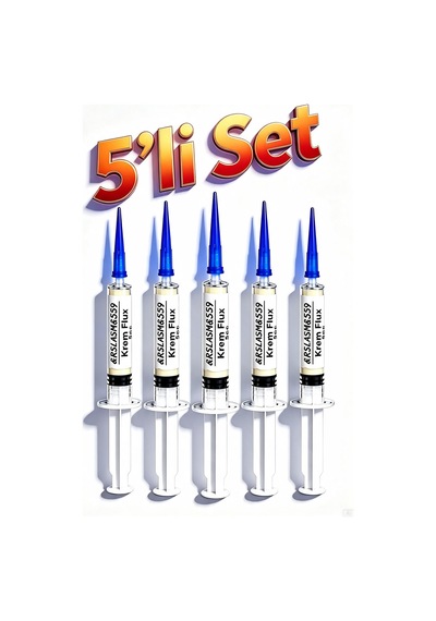 Flux Asm 559 Lehim Toplama Yüzey Temizleme Kremi 5'li Set St16