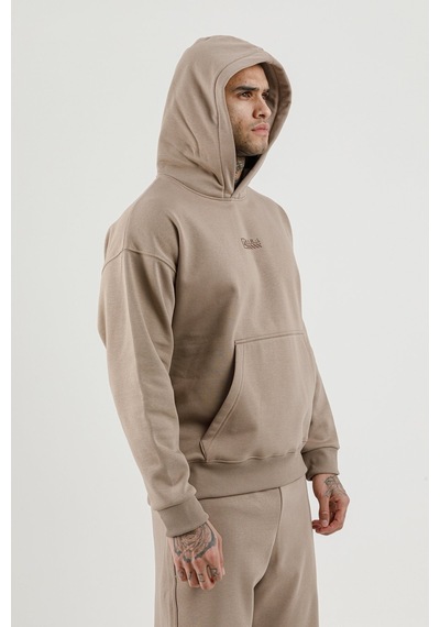 Airlife Bolder Fz.7 Kanguru Cepli Erkek Kapüşonlu Sweatshirt Kahverengi