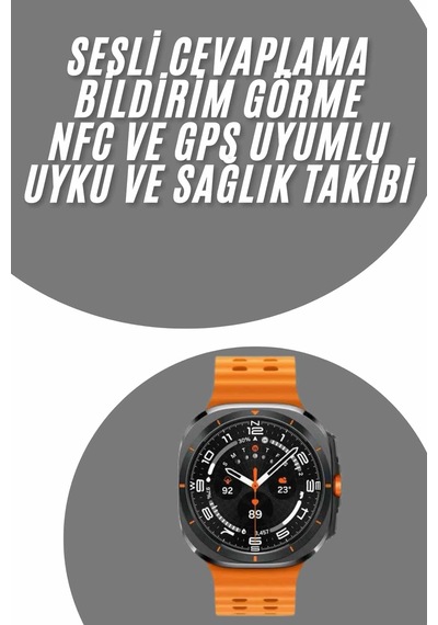 Akıllı Saat Sağlık Takibi 100+ Spor Modu Uczrw59akıllısaat3-1