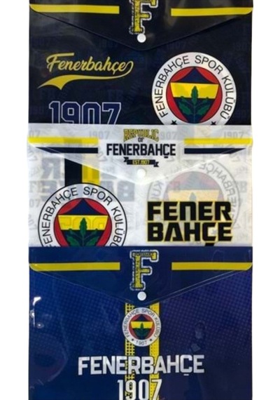 Taraftar Çıtçıtlı Zarf Dosya 3 Adet Diğer