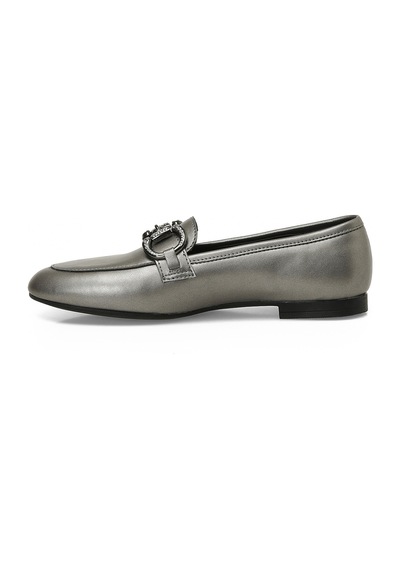Butigo 25s-701 5fx Kursun Kadın Loafer 000000000101983240 Gri