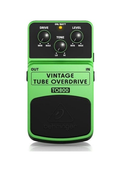 Behringer Vintage Tube Overdrive To800 Pedal