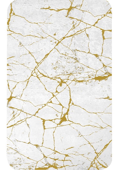 Rovigo Home Baskılı Kaymaz Taban 2 Li Banyo Paspas Takım Rvg5095-100X60-60X50 Çok Renkli
