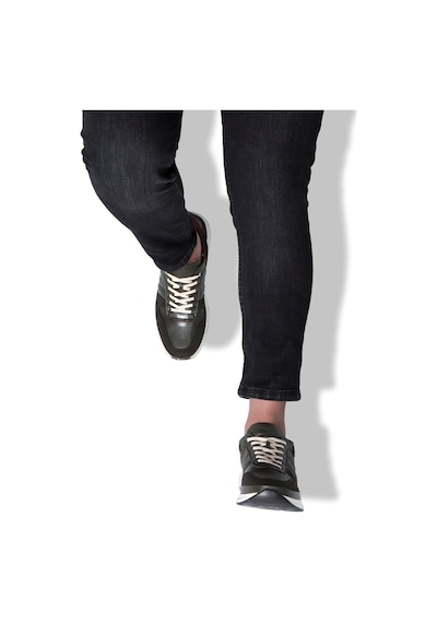Ducavelli High Hakiki Deri Erkek Sneaker Ayakkabı, Low Top Sneaker, Hakiki Deri Sneaker Haki
