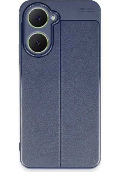 Vivo Y18 Kılıf Auto Focus Kapak Lacivert