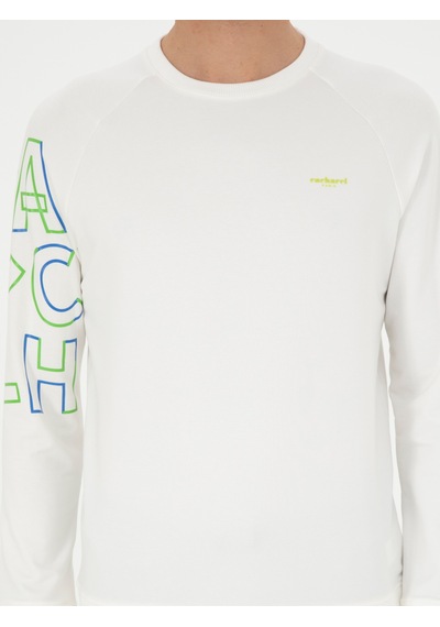 Cacharel Erkek Beyaz Sweatshirt 50284566-vr013