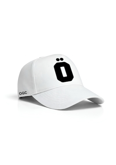 Ogc Ö Harfi Unisex Şapka Beyaz