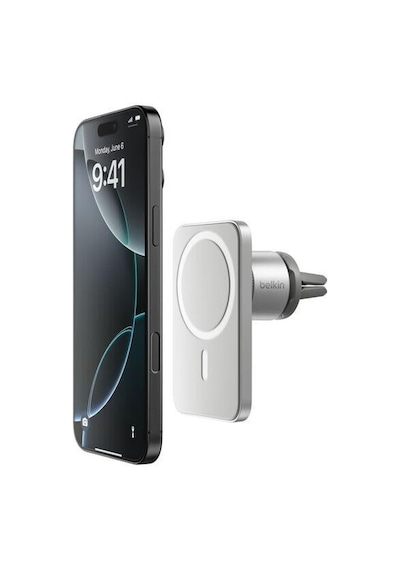 Belkin Wıc002dsgr Magsafe Uyumlu Manyetik Araç İçi Telefon Tutucu Gri