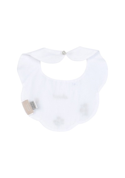 Chicco Bebek Nakışlı Mama Önlüğü 09101485000000 000033 Beyaz