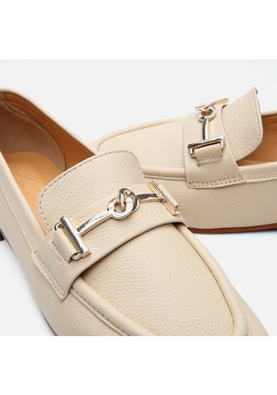 Hotiç Kadın Deri Bej Tokalı Loafer 01ayh306210a310 Bej-beıge Bej