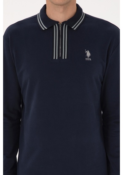 U.s. Polo Assn. Erkek Lacivert Sweatshirt 50308927-vr033 Lacıvert