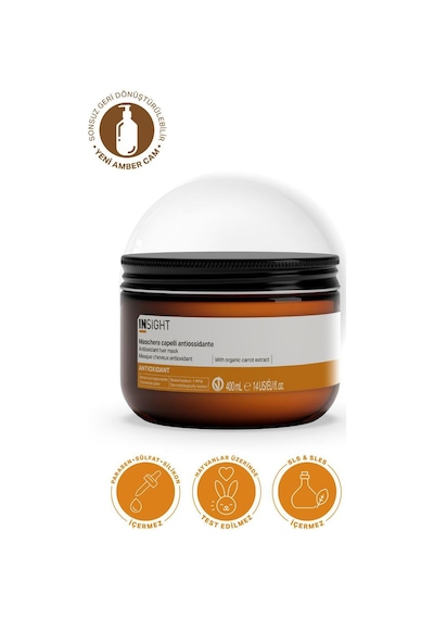 Insight Zararlı Dış Etkenlere Karşı Antioksidan Yenileyici Maske 400 Ml