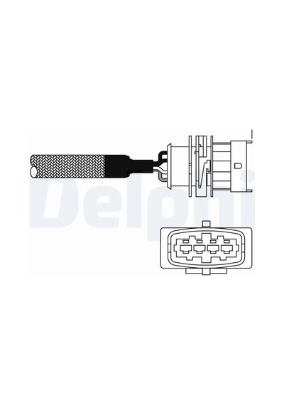 Skoda Octavia 1 Oksijen Sensoru 1.8 1998-2002 Agu Arx Arz Aum Delphı Es1098212b1