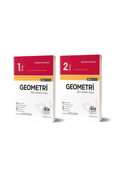 Eis YKS - DAF - Geometri 1-2. Kitap Set