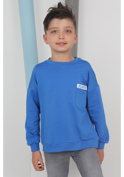 Toontoy Erkek Çocuk Baskılı Sweatshirt Saks