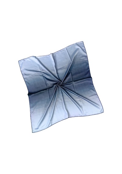 Mim Eşarp Emilya Rayon Degrade Eşarp 90x90 Cm Lacivert