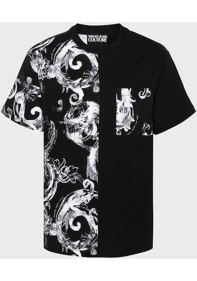 Versace Jeans Couture Erkek T Shirt 76gah611 Js287 899 Siyah