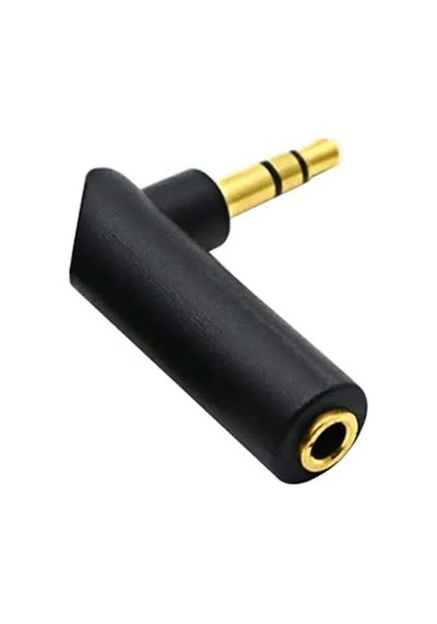 Doksan Derece 3.5mm Stereo Çevirici Jak Ltipi 90 Derece Stereo Jak