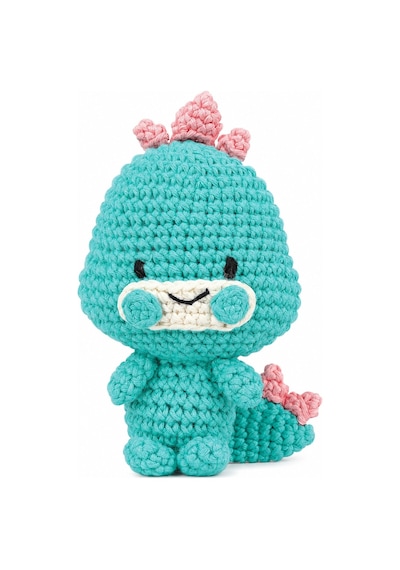 Bakgelal Hello Adorable Amigurumi Dinozor Yapım Kiti 2 Adet Sevimli Dinozor Bff, Türkçe Anlatımlı