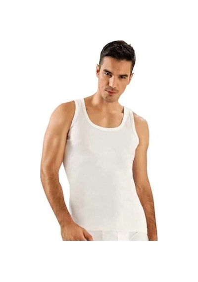 Bonbonetti Erkek Pamuklu 6 Li Paket Atlet Beyaz 3Xl Beyaz