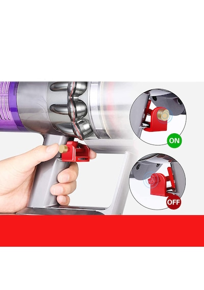 Dyson V15 V11 V10 V8 V7 V6 Uyumlu İçin Tetik/ Güç Düğmesi Kilidi -al4797