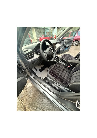 Skoda Kamiq 2020-2024 Premium Eva Paspas & Metal Topukluk Siyah
