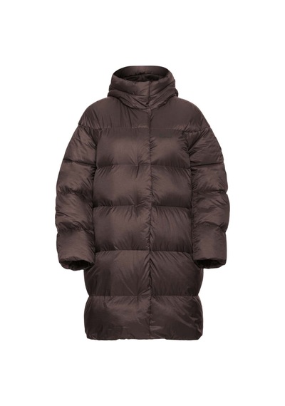 Jack Wolfskın Jack Wolfskin Icy Hill Coat Rds Kadın Kahverengi Outdoor Ceketi D0108 Kahve