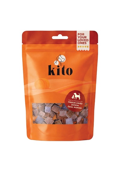 Kito Freeze Dried Somon Ödül Maması Köpekler İçin 30 G