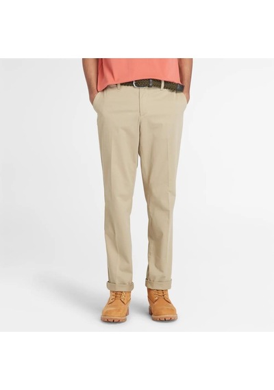 Timberland Tımberland Twill Chino Pant Straight Tb0a2bzadh41-lemon Pepper Açık Bej