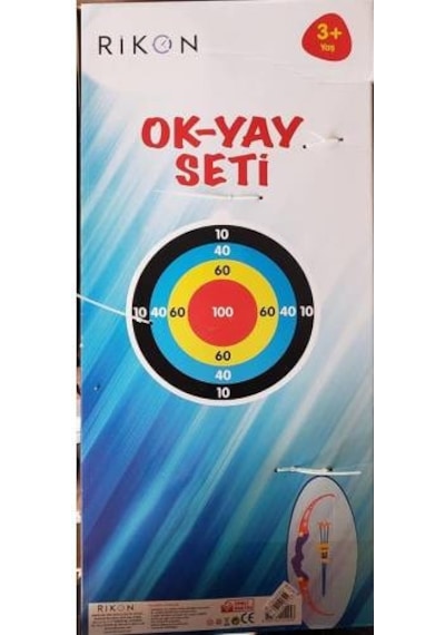 Büyük Boy Savaşçı Ok Yay Seti 60 CM Büyük Boy Savaşçı Ok Yay Set
