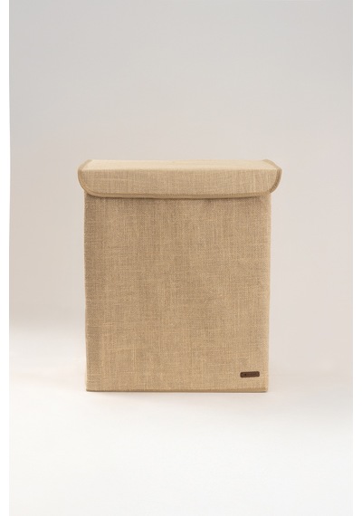 Tidy Jüt Kapaklı Düzenleyici Büyük Kutu 40x50x30cm 6012 Natural