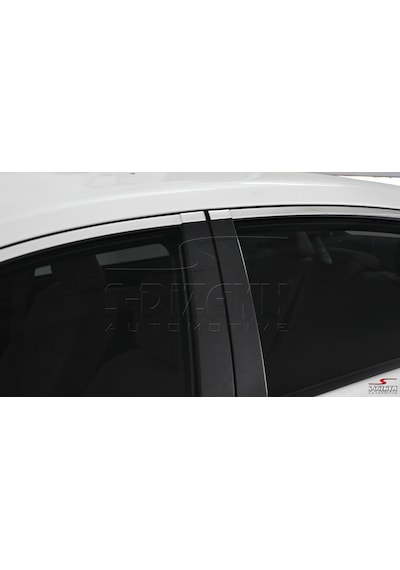 S-dizayn Toyota Corolla Krom Cam Üst Çıtası 4 Prç. 2013-2018