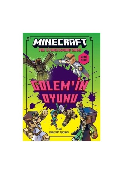 Golem İn Oyunu - Minecraft Temalı 144 Sayfalık Eser