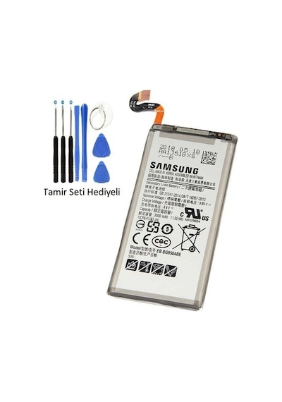 Samsung Uyumlu S8 G950 Batarya Pil + Tamir Seti